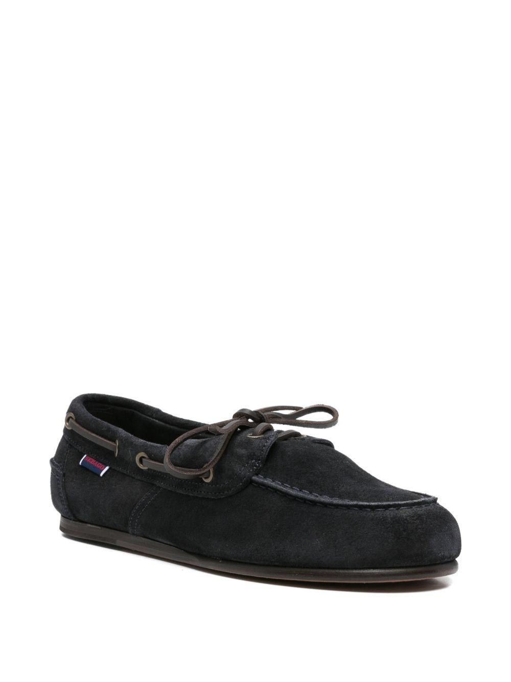 Mocassini in pelle in blu Sebago - uomo 