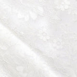 Blusa in pizzo in bianco 