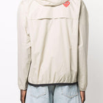 Giacca con cappuccio x K-Way in beige - unisex 