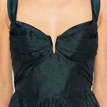 Abito plissettato in blu e verde Zimmermann - donna 