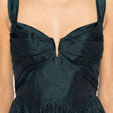 Abito plissettato in blu e verde Zimmermann - donna 