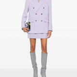 Blazer doppiopetto in lilla Wardrobe.Nyc - donna 