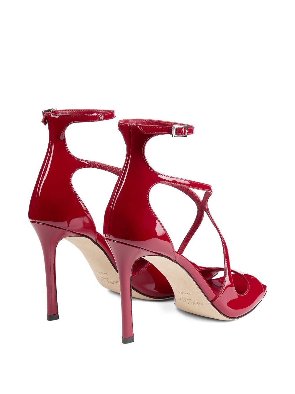 Sandali Azia in rosso Jimmy choo - donna 