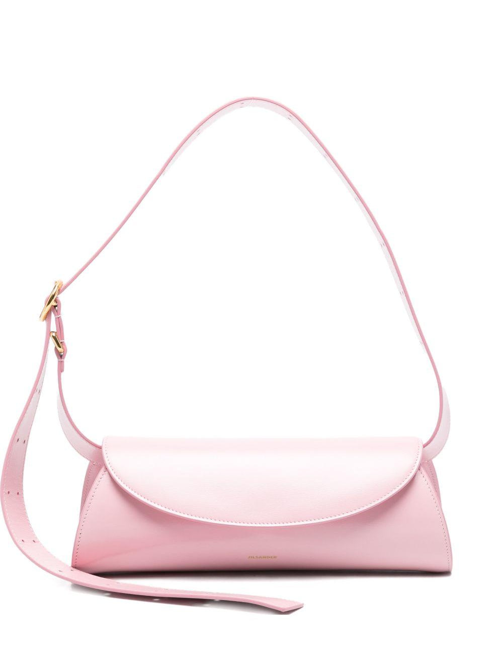 BORSA A SPALLA CANNOLO IN ROSA JIL SANDER - DONNA 