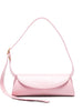 BORSA A SPALLA CANNOLO IN ROSA JIL SANDER - DONNA