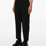 Pantaloni con gamba affusolata in nero Briglia 1949 - uomo 