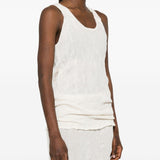 Top goffrato in bianco Toteme - donna 