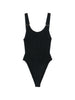 Costume intero Domino in nero Hunza g - donna