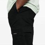 Pantaloni cargo clo in nero Represent - uomo 