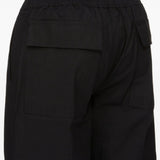 Pantaloni ampi Geth in lana nera 