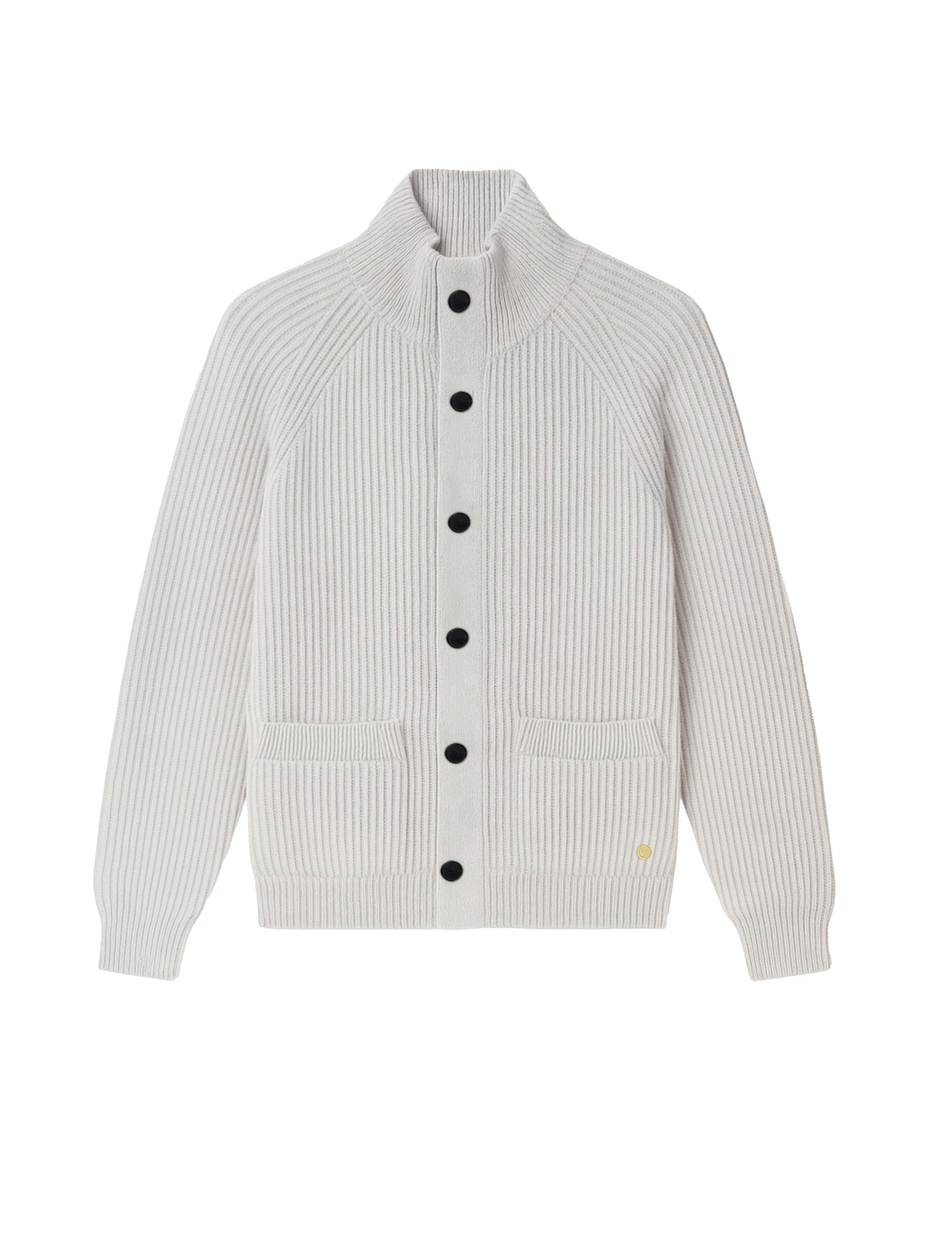 Cardigan in lana e cashmere  in grigio Grayed - uomo 
