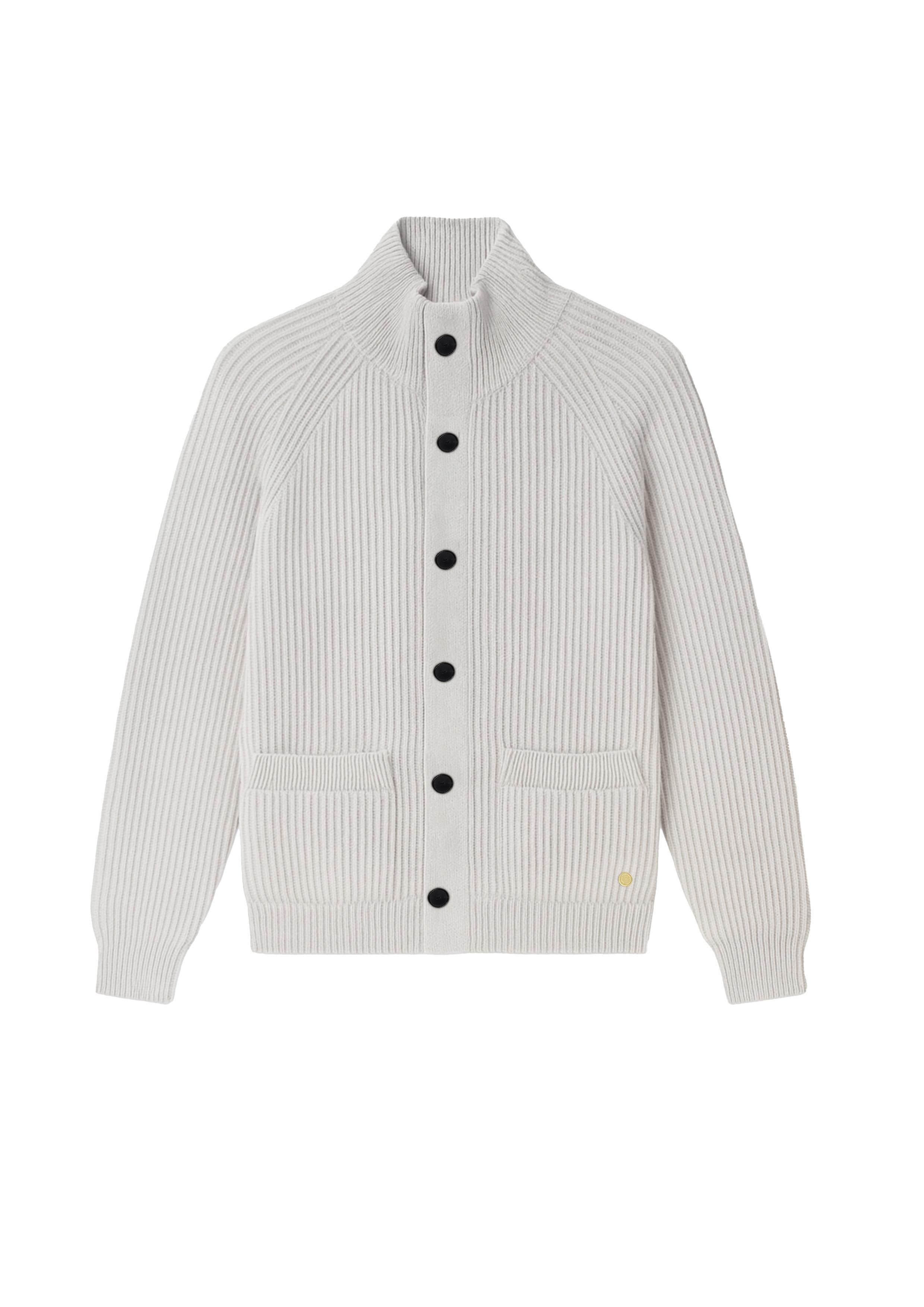 Cardigan in lana e cashmere  in grigio Grayed - uomo 