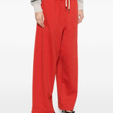 Pantaloni con vita  elasticizzata in rosso Magda butrym - donna 