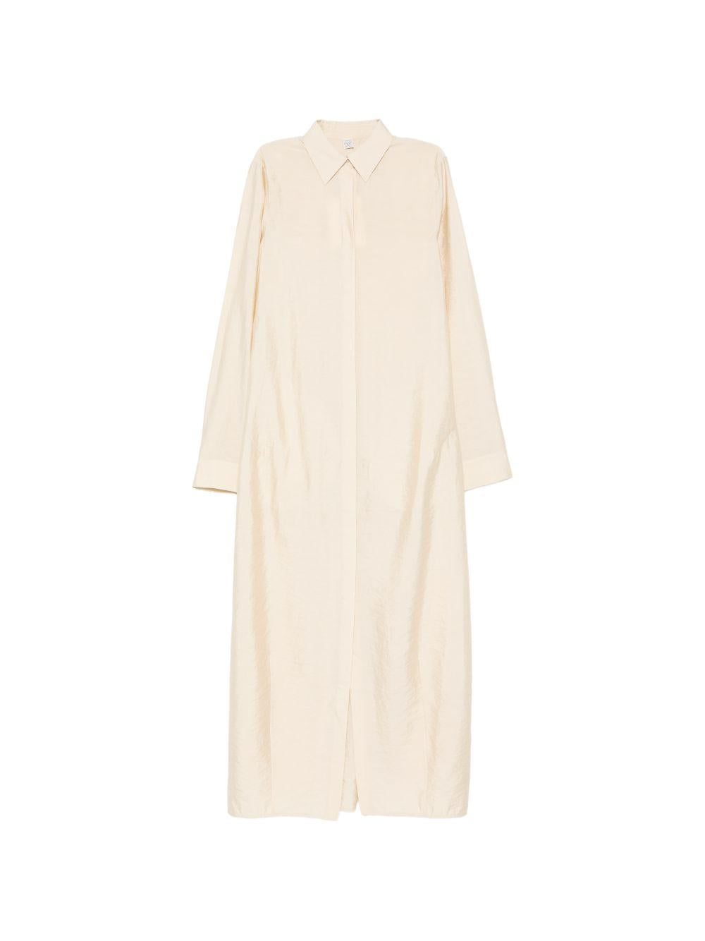 Abito lungo parachute in beige Toteme - donna 