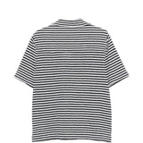 Camicia a maniche corte a righe in blu Simkhai - uomo 