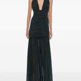 Abito orion con ruches in nero Christopher esber - donna 