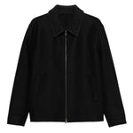 Giacca con zip in nero Harris wharf london - uomo 
