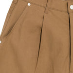 Shorts con pieghe sul davanti in beige Comme des garcons homme - uomo 