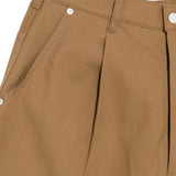 Shorts con pieghe sul davanti in beige Comme des garcons homme - uomo 