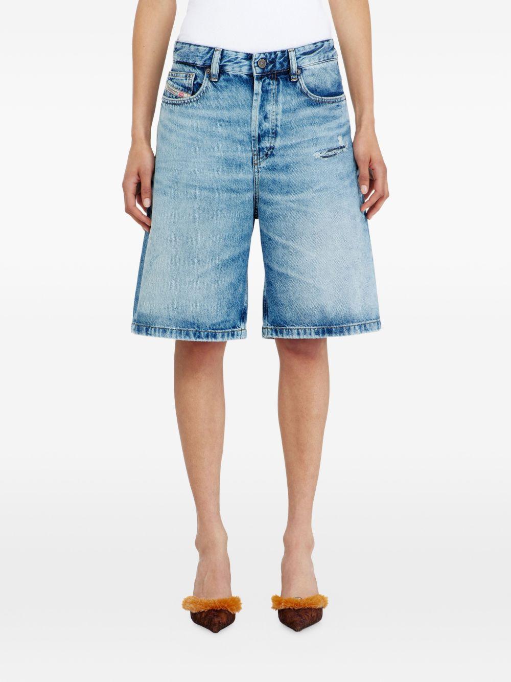 Shorts di jeans DE-SIRE-SHORT in blu Diesel - donna 