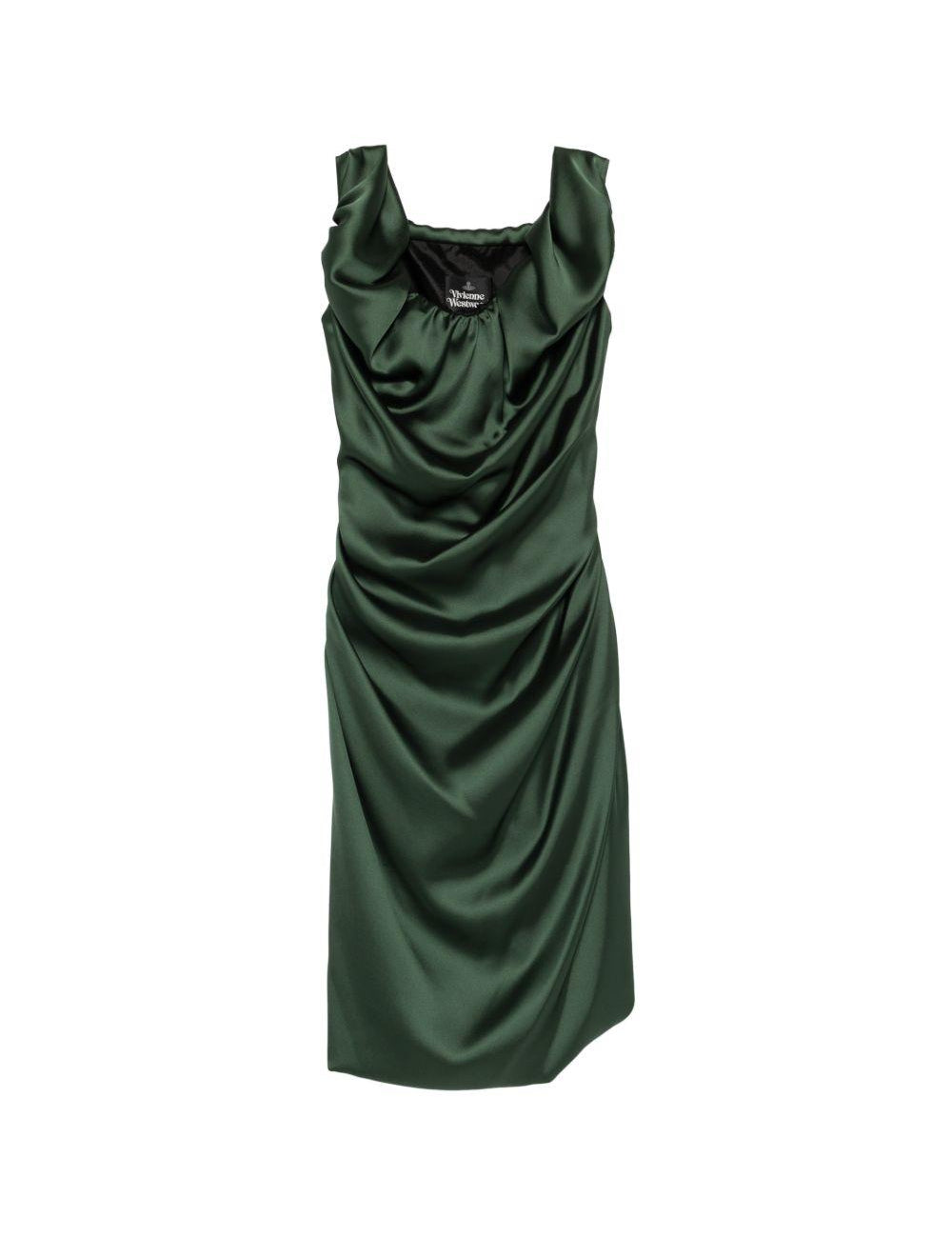 Abito corto Ginnie Amberin verde Vivienne Westwood - donna 