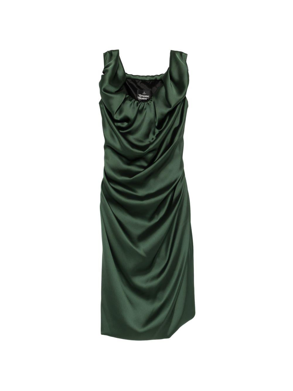 Abito corto Ginnie Amberin verde Vivienne Westwood - donna 