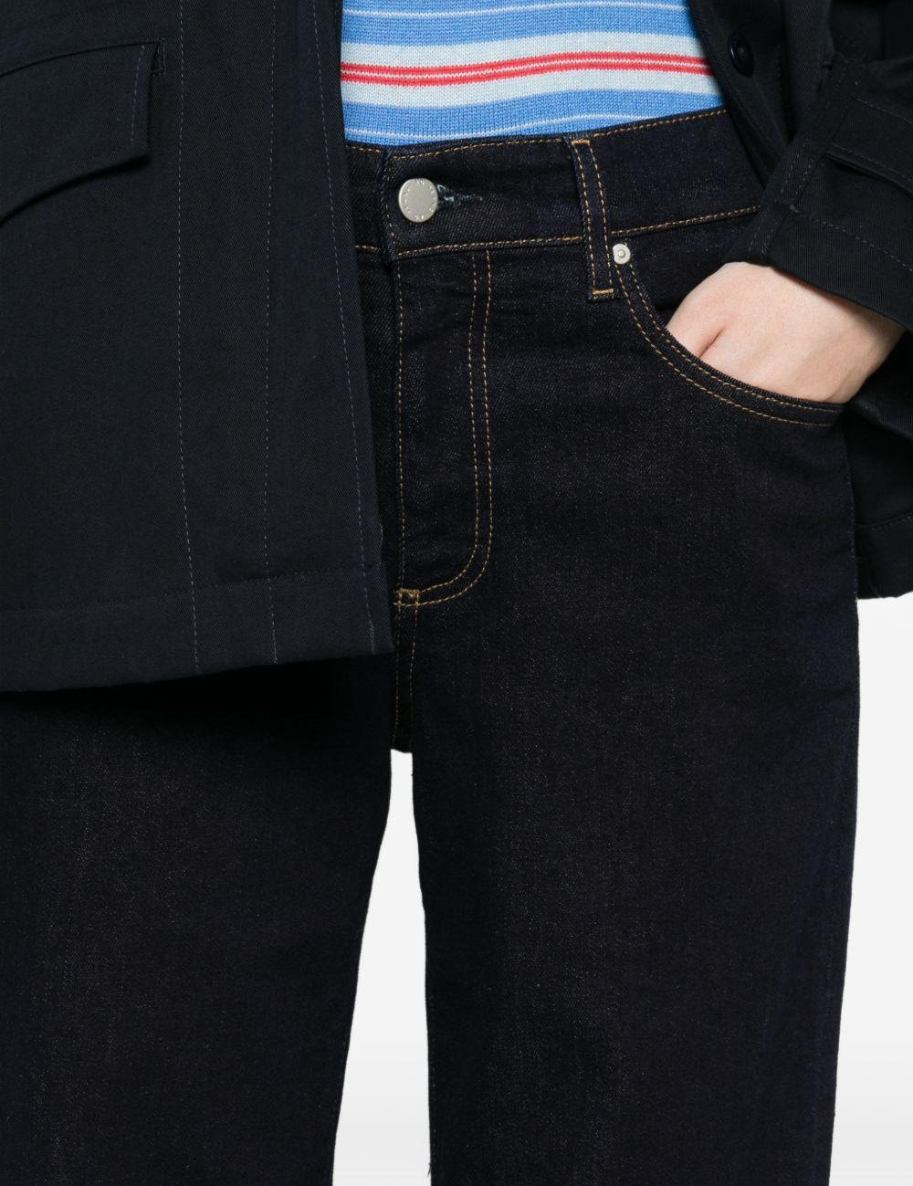 Jeans Saige in blu Ag jeans - donna 