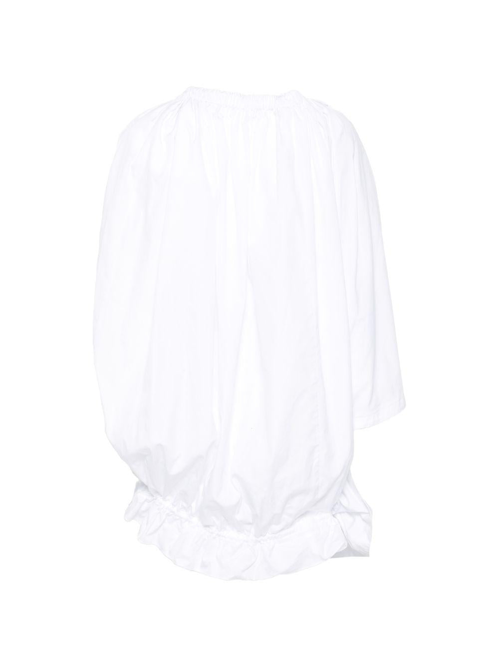 Camicia asimmetrica in bianco Comme Des Garçons - donna 