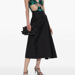 Body a fiori con cut-out multicolore Coperni - donna 