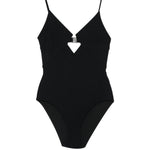 Costume da bagno Roselight con cut-out in nero 