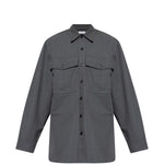 Camicia con tasche calendo in grigio Dries van noten - uomo 