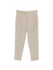 Pantaloni a pieghe con cintura in beige Briglia 1949- donna