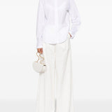 Camicia con dettaglio colletto in bianco Alberta Ferretti - donna 