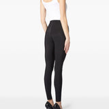 Leggings a vita alta in nero Wolford - donna 