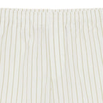 Shorts a righe in bianco Ami paris - uomo 