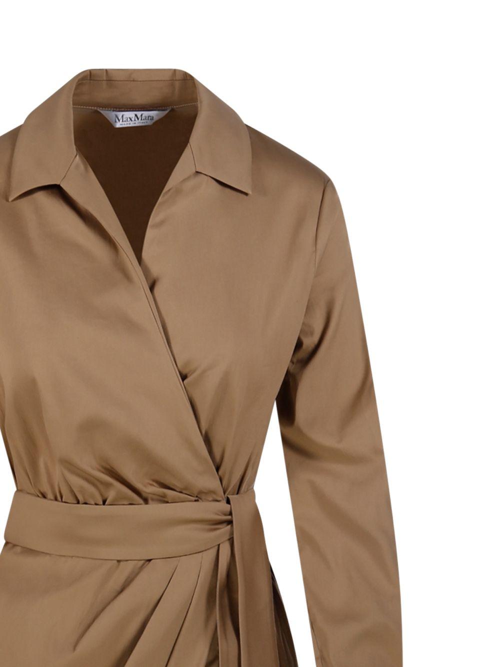Abito con design a portafogli beta in beige Maxmara - donna 