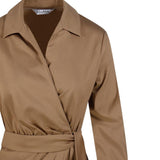 Abito con design a portafogli beta in beige Maxmara - donna 