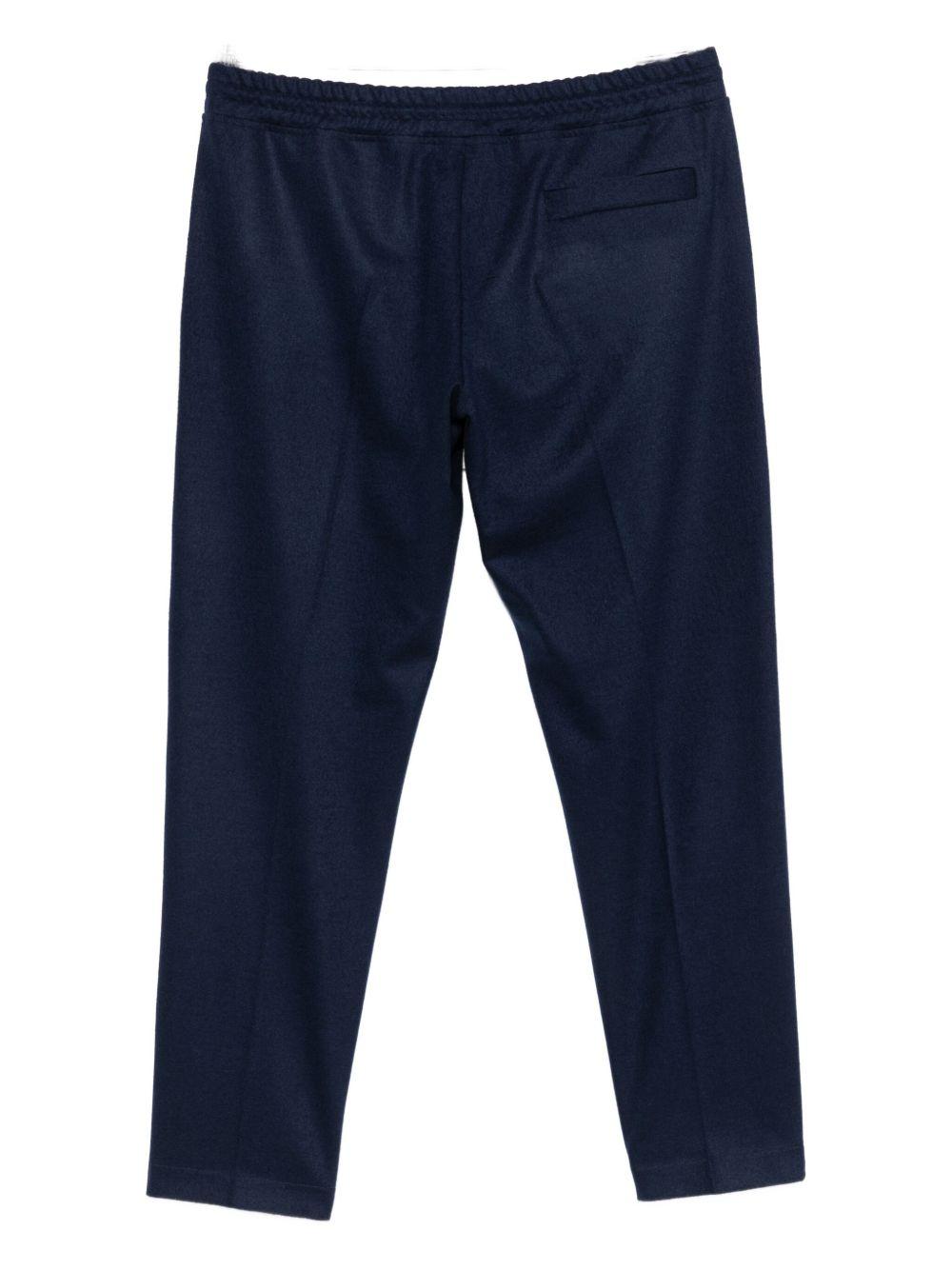 Pantaloni con coulisse in blu Eleventy - uomo 