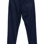 Pantaloni con coulisse in blu Eleventy - uomo 