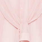 Blusa con maniche annodate in rosa Comme des garcons comme des garcons - donna 
