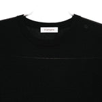 T-shirt girocollo in nero Kangra - uomo 