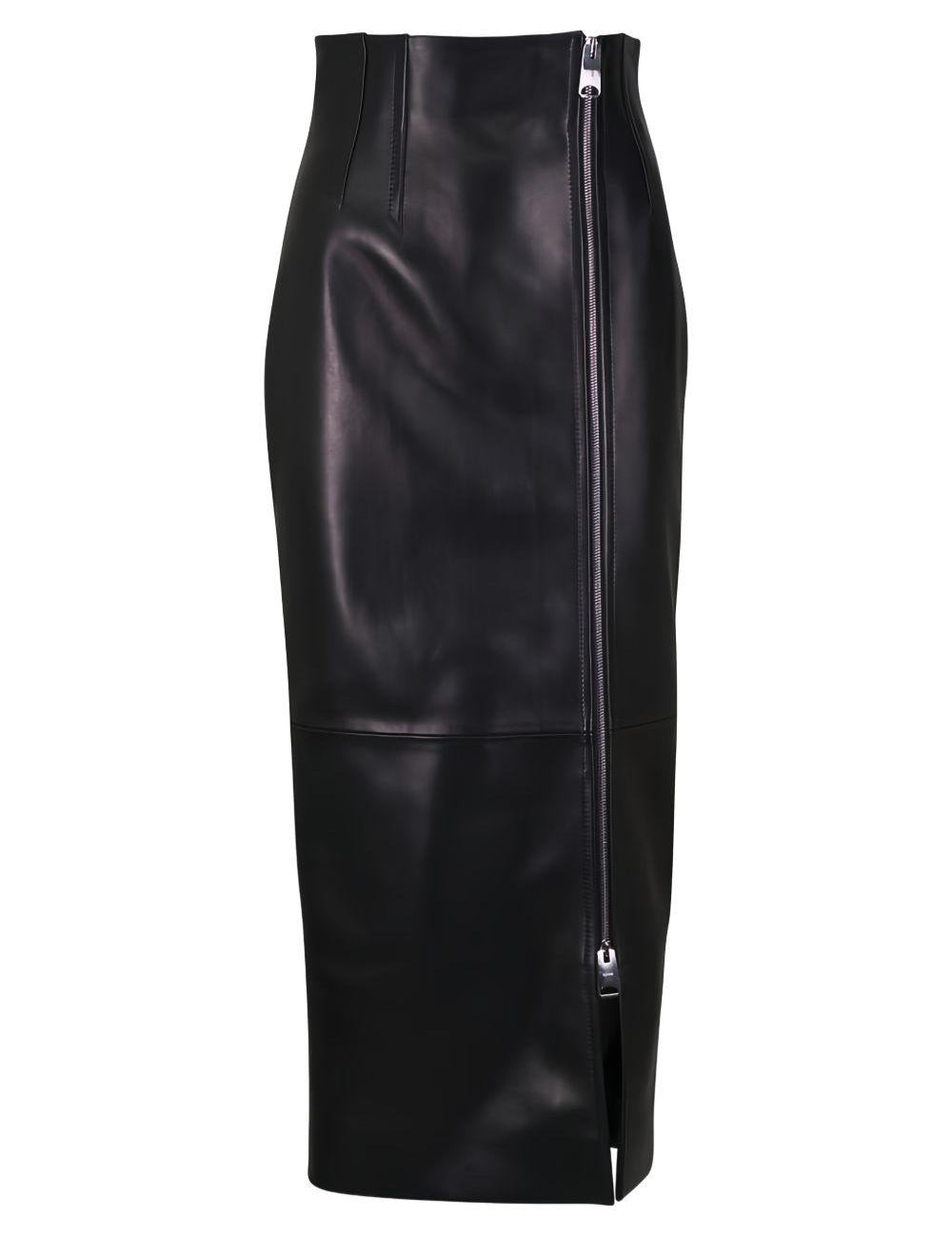 Gonna midi Gres in nero Khaite - donna 