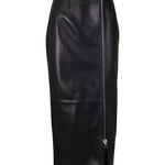 Gonna midi Gres in nero Khaite - donna 