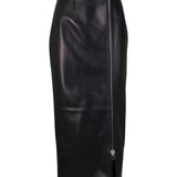 Gonna midi Gres in nero Khaite - donna 