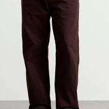pantaloni dritti floyde in marrone carhartt wip - uomo 