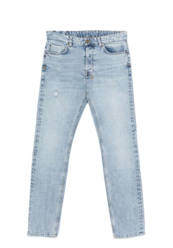 Jeans a gamba dritta in blu Ksubi - uomo 