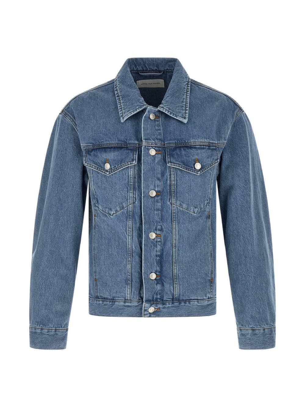 Giacca denim vuskin in blu 