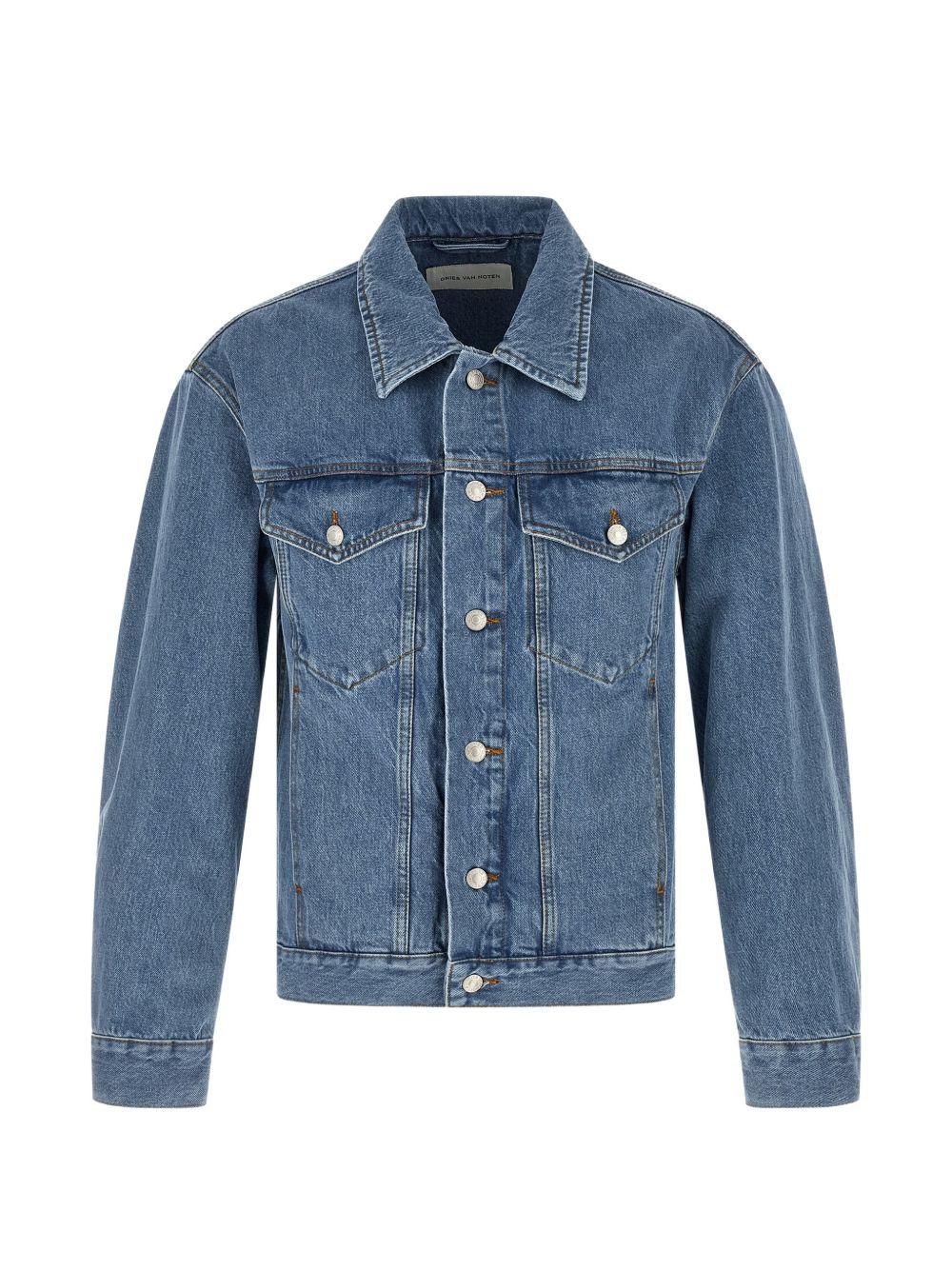 Giacca denim vuskin in blu 