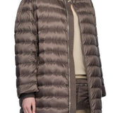 Parka trapuntata flight in marrone Rick Owens x Moncler - unisex<BR/> 