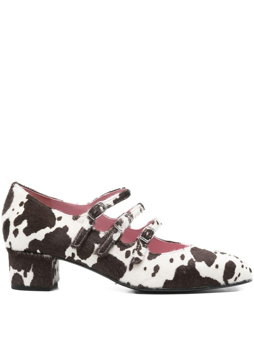 Decollete kina con stampa animalier multicolore Carel paris - donna 